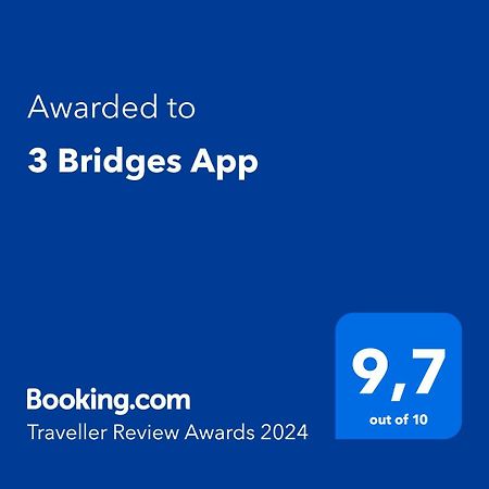 3 Bridges App Apartment ลูบลิยานา ภายนอก รูปภาพ
